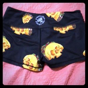 Feed me fight me shorts